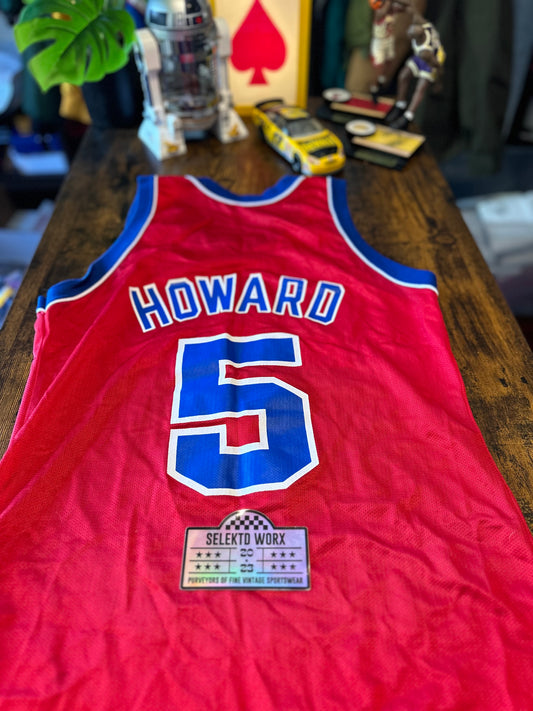 Champion | Juwan Howard | Washington Bullets | Red