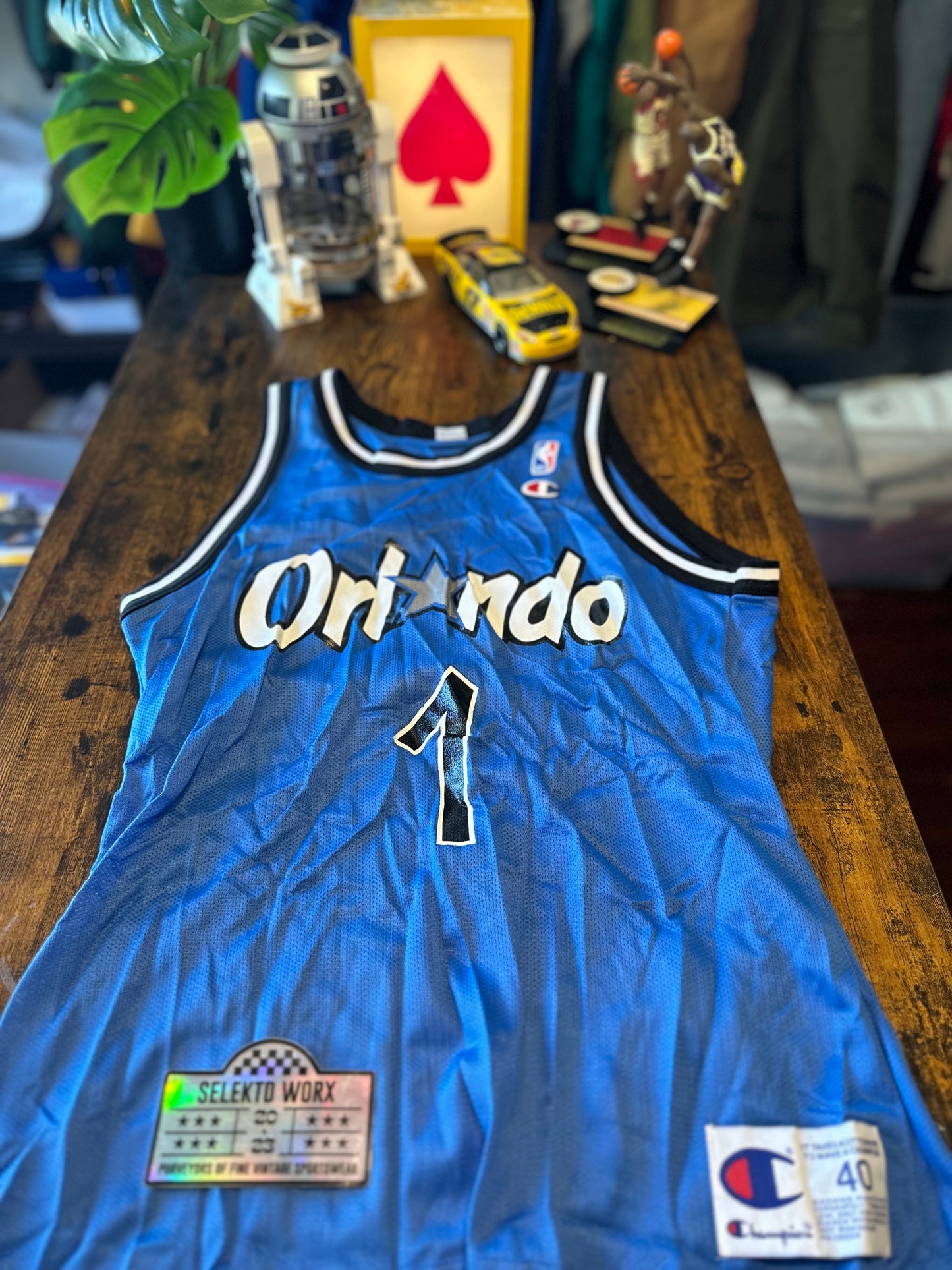 Champion | Penny Hardaway | Orlando Magic| Blue